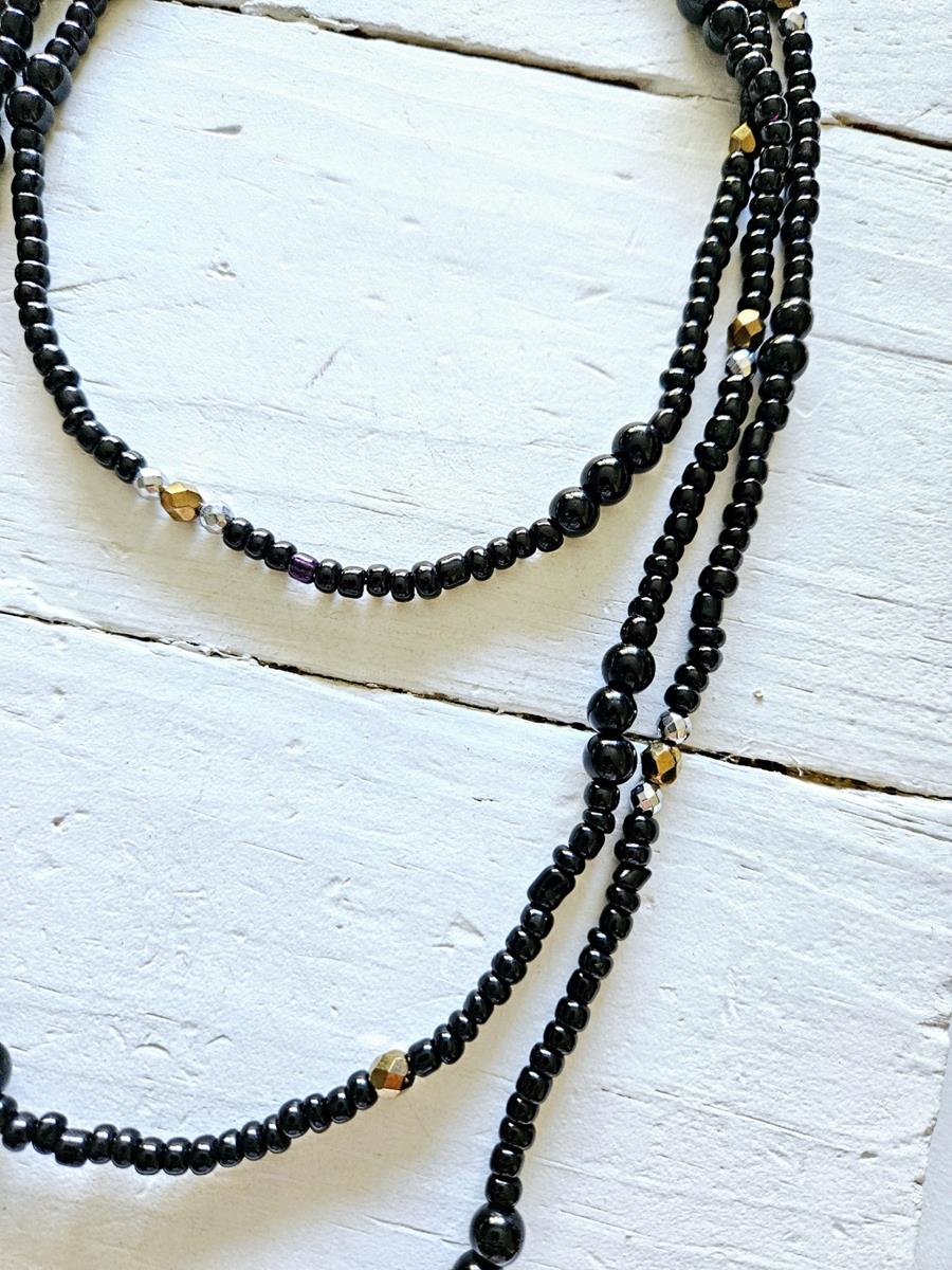 Collar black extralarge | 1478 | Bohemian Barcelona, freespirit, lifestyle.